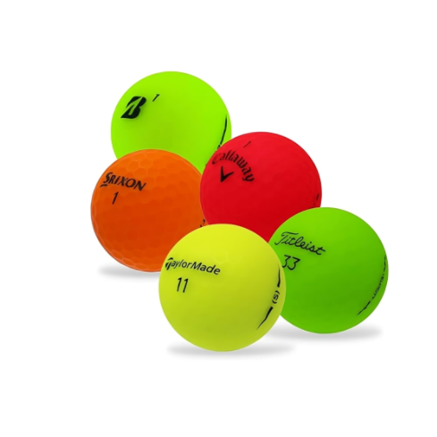Matte Golf Ball Mix